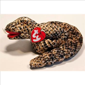 2000 Ty Beanie Baby Zodiac Snake - New With Tags