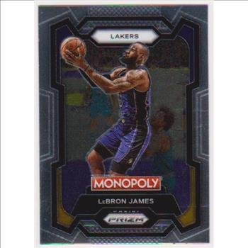 Lebron James 2023-24 Panini Prizm Monopoly #40 Card