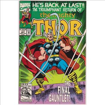1993 The Mighty Thor #457 Issue - Marvel Comics