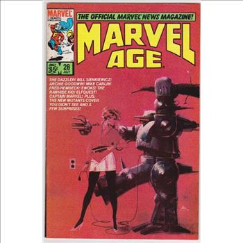 1985 MARVEL AGE #28 Issue - Marvel Comics
