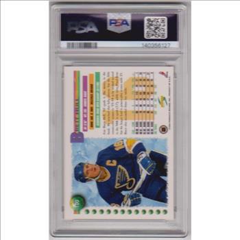 Graded PSA Gem Mint 10 - Brett Hull 1994 Score #100 Card
