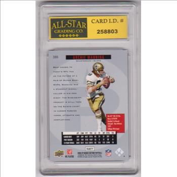 Graded 9 - Archie Manning 2008 SP Rookie Edition #386 Card