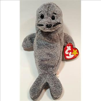 1999 Ty Beanie Baby Slippery The Seal - New With Tags