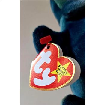 1997 Ty Beanie Baby Iggy The Iguana - With Rainbow Error Tags