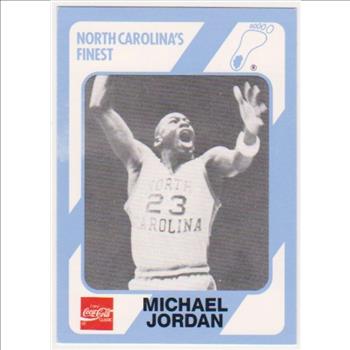 Michael Jordan 1989 North Carolina #65 College Card