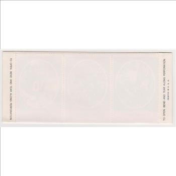 Sealed 1972 NFL Action '72 Pack With 9 Player Stamps Inside