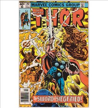 1980 The Mighty Thor #297 Issue - Marvel Comics