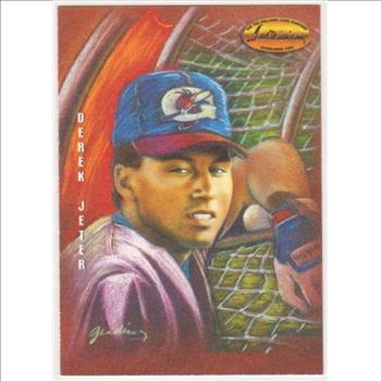  Derek Jeter Rookie - 1994 Ted Williams Company Gardiner Collection #DG-3 Dan Gardiner Insert Card