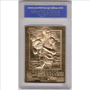 Rookie Graded Gem Mint 10 - Kobe Bryant 1996-97 Skybox EX-2000 Feel The Game 23 Kt Gold Card