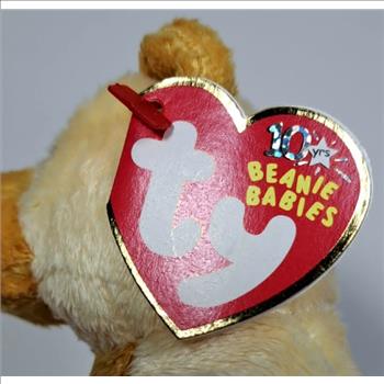2003 Ty Beanie Baby Cornbread The Cracker Barrel Bear - New With Tags