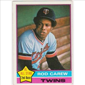 1976 Topps Rod Carew #400 Card - HOF'er