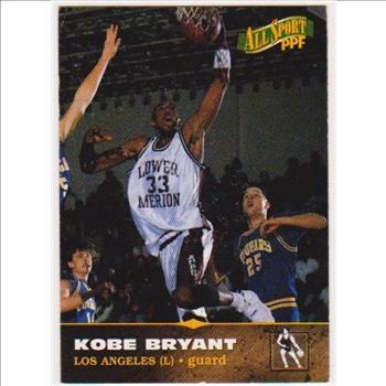 1996 Kobe Bryant Score Board All Sport PPF #11 Rookie Card