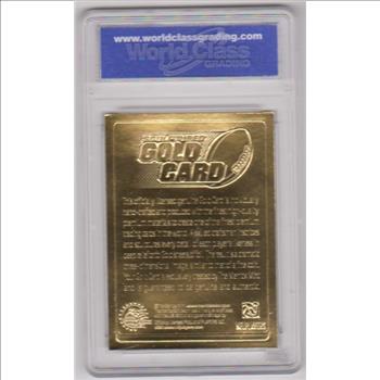 Graded Gem Mint 10 - Tom Brady 2005 Merrick Mint 23 Kt Gold Card