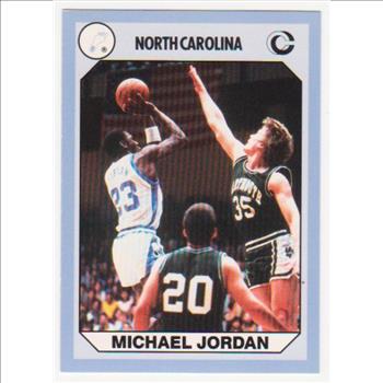 Michael Jordan 1990 North Carolina #61 College Card