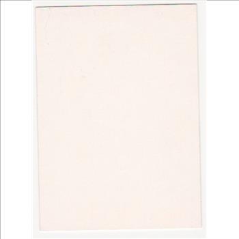 Blank Back Error - Joe Montana 1990 Pro Set Football Card