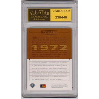 Graded 10 - Roberto Clemente 1994 Upper Deck GM #2 Card