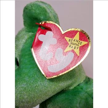 1999 Ty Beanie Baby Kicks The Soccer Bear - New With Tags