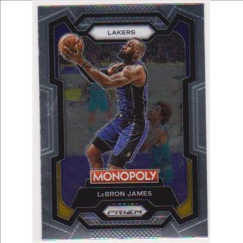 Lebron James 2023-24 Panini Prizm Monopoly #40 Card