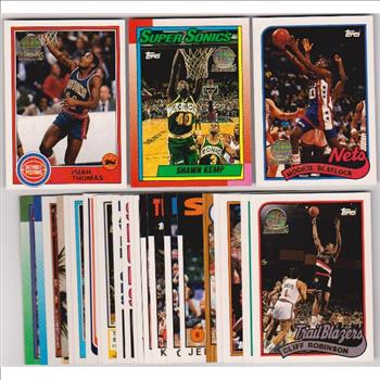 25 Different 1993 Topps Gold Archives The Rookies Cards w/ Isiah Thomas + More