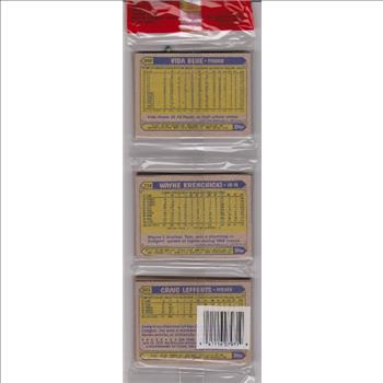  1987 Topps Baseball 49 Card Rack Pack w/ Darryl Strawberry On Front