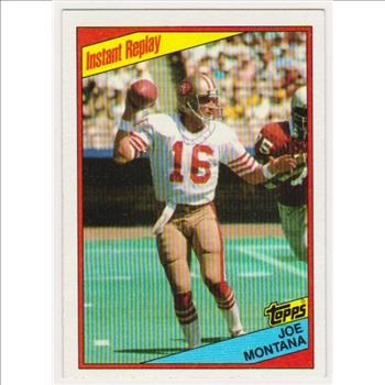 1984 Topps Joe Montana #359 Card - HOF'er