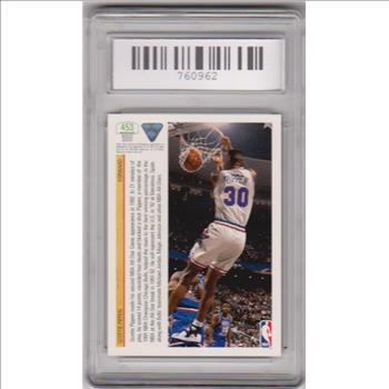 Graded Mint 9 - Scottie Pippen 1991-92 Upper Deck #453 Card