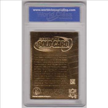 Graded Gem Mint 10 - Tom Brady 2003 Merrick Mint 23 Kt Gold Card