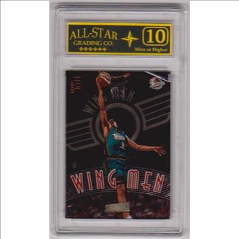 Graded 10 - Grant Hill 1998-99 Stadium Club Wing Men #W6 Insert Card