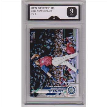 Graded Sigma Mint 9 - Ken Griffey, Jr. 2020 Topps Update #U-9 Card