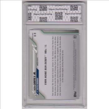 Graded Sigma Mint 9 - Ken Griffey, Jr. 2020 Topps Update #U-9 Card
