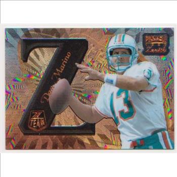 1997 Zenith Z-Team Dan Marino #ZT2 Promo Card