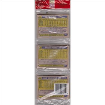 1987 Topps Baseball 49 Card Rack Pack w/ Lou Whitaker On Front
