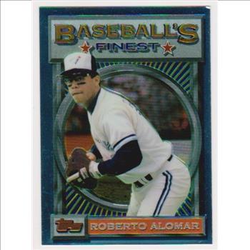 Only 5000 Exist - Roberto Alomar 1993 Finest Promo #88 Card