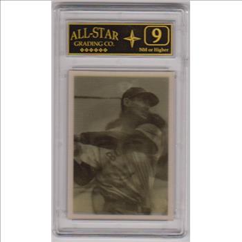 Graded 9 - Ted Williams 1986 Sportflics Decade Greats #25 Card
