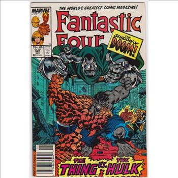 1988 Marvel Comics Fantastic Four #320 Issue 