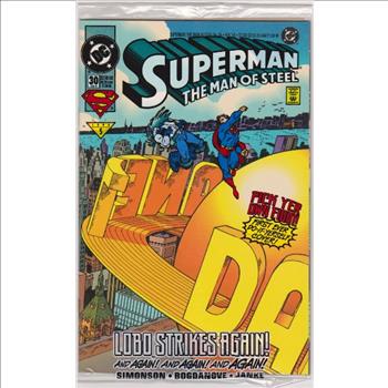 Sealed - 1994 DC Comics Superman The Man Of Steel #30 Issue