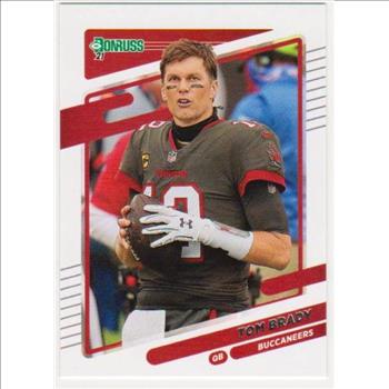 Tom Brady 2021 Donruss #1 Card