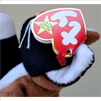 1996 Ty Beanie Baby Chip The Cat - New With Tags