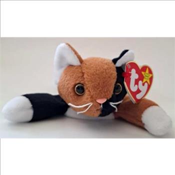 1996 Ty Beanie Baby Chip The Cat - New With Tags