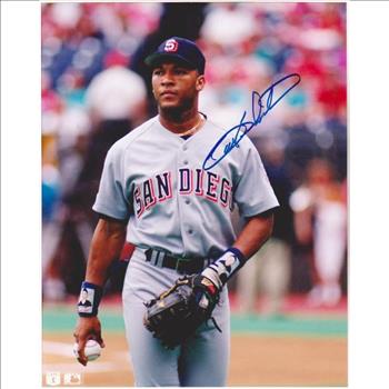 Signed - Gary Sheffield 8x10 Color Photo - Sharp Autograph