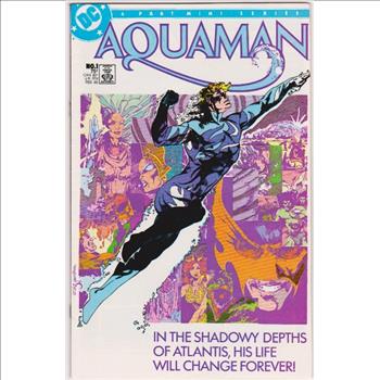 1986 DC Comics AQUAMAN #1 Issue 