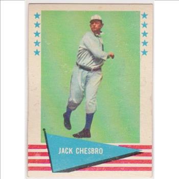 1961 Fleer Jack Chesbro #13 Card - HOF'er