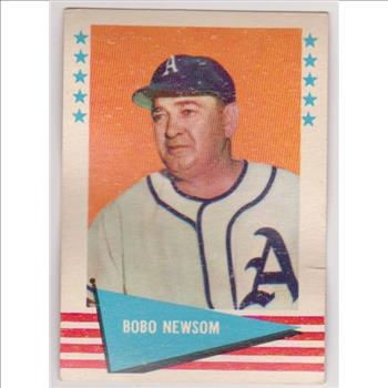 1961 Fleer Bobo Newsom #67 Card