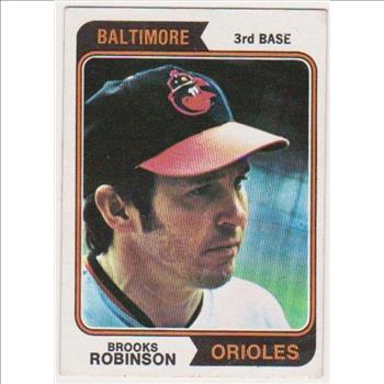 1974 Topps Brooks Robinson #160 Card - HOF'er