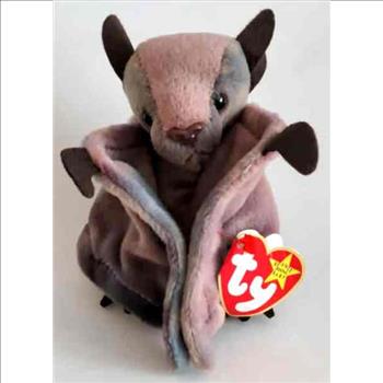 1998 Ty Beanie Baby Batty The Tie Dye Bat - With Original Tags