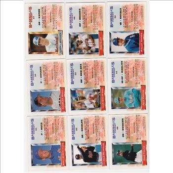 9 Different 1993 Topps Finest Cards w/ Larry Walker + More