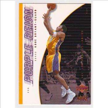  Kobe Bryant 2001 Upper Deck Game Jersey Edition #443 Card