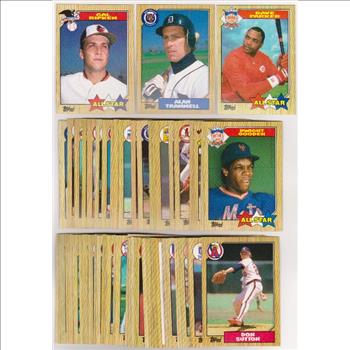 150 Different 1987 Topps Baseball Cards w/ Cal Ripken + More