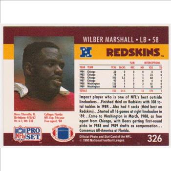 Error - JOE MONTANA 1990 Pro Set Wrong Back - HOFer