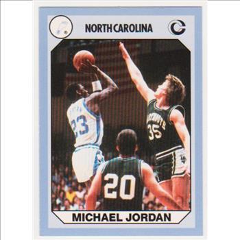 Michael Jordan 1990 North Carolina #61 College Card